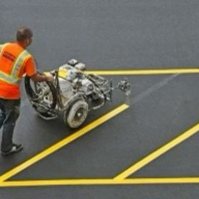 Professional Line Striping Services in Maryland What is Line Striping? - Testa Asphalt Paving